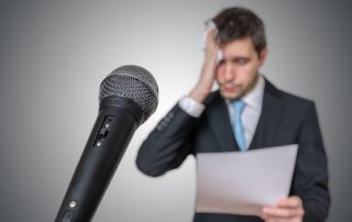 مشکلات رایج در سخنرانی